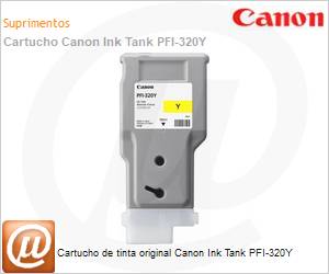 2893C001AA - Cartucho de tinta original Canon Ink Tank PFI-320Y 